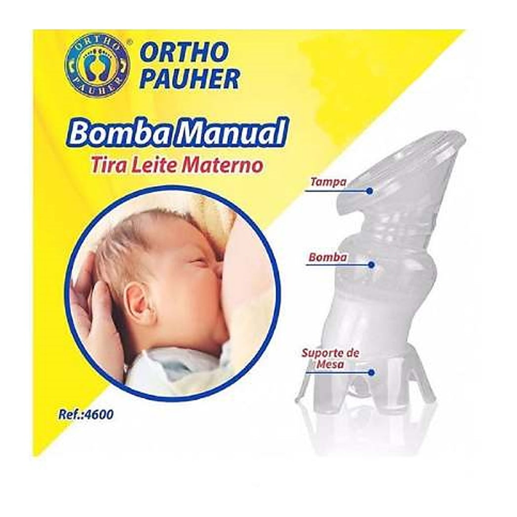 Bomba Manual Tira Leite Materno - Orthopauher